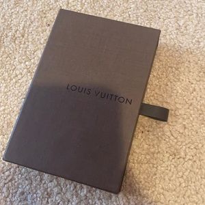 Small Louis Vuitton box with dust bag